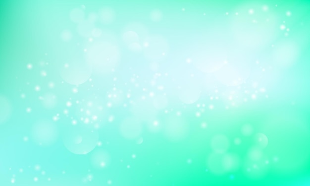 Vektorfarbener Hintergrund mit glühendem funkelndem Bokeh
