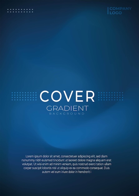 Vektorgradient-Hintergrundvorlage für Broschüre, Jahresbericht, Magazin-Poster