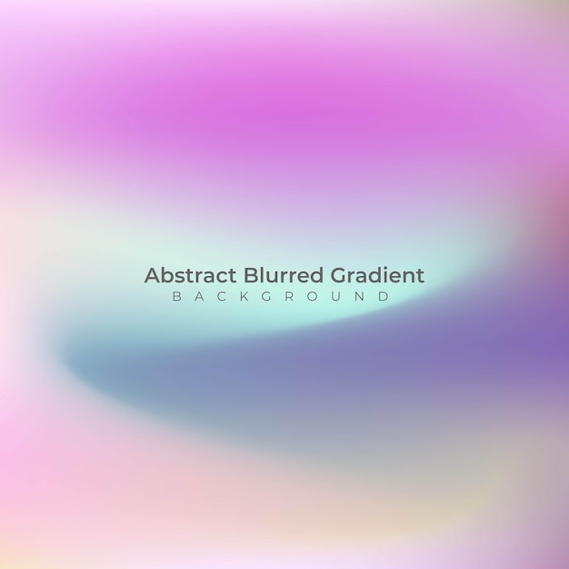 Vektorgradient-Pastelfarben-Hintergrundvorlage