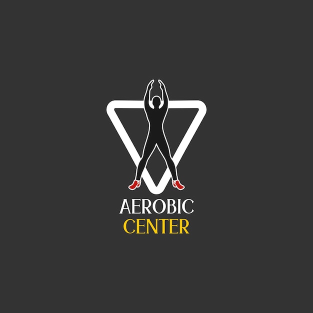 Vektorgrafik des aeroben logos