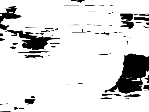 Vektorgrunge-Overlay-Textur Schwarz-Weiß-Grunge-Hintergrund-Textur monochrome Grunge-Textur