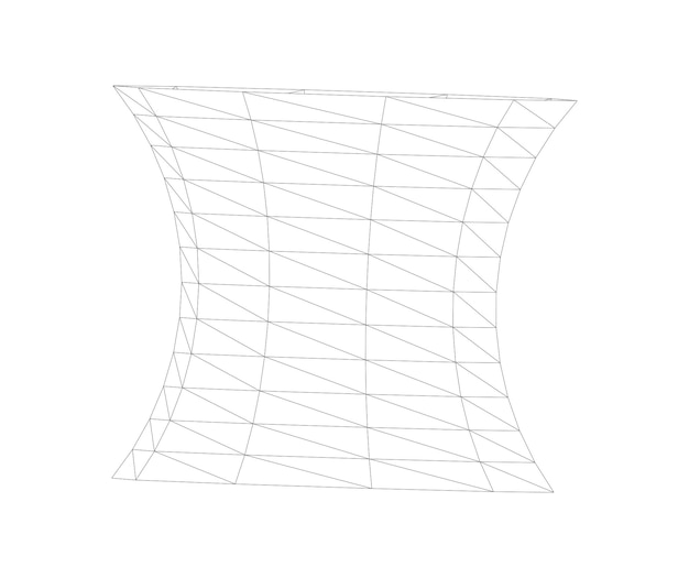 Vektorillustration der 3D-Figur