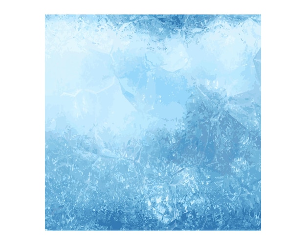Vektorillustration der Hintergrundtextur des Eises