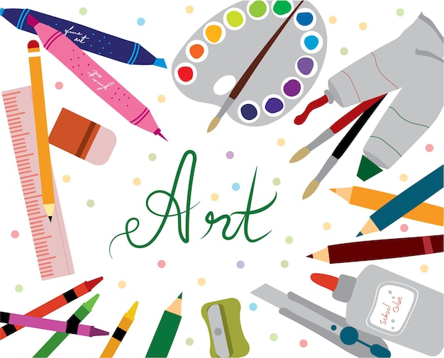 Vektorillustration der Kunst