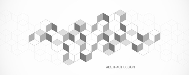 Vektorillustration des abstrakten geometrischen hintergrunds