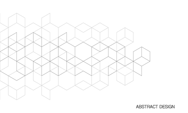 Vektorillustration des abstrakten geometrischen hintergrunds