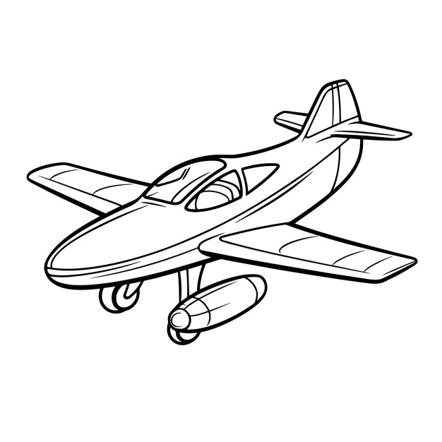 Vektor vektorillustration eines minimalistischen segelflugzeugs, perfekt für fliegende themenprojekte