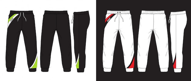 Vektorillustration von sweatpants.