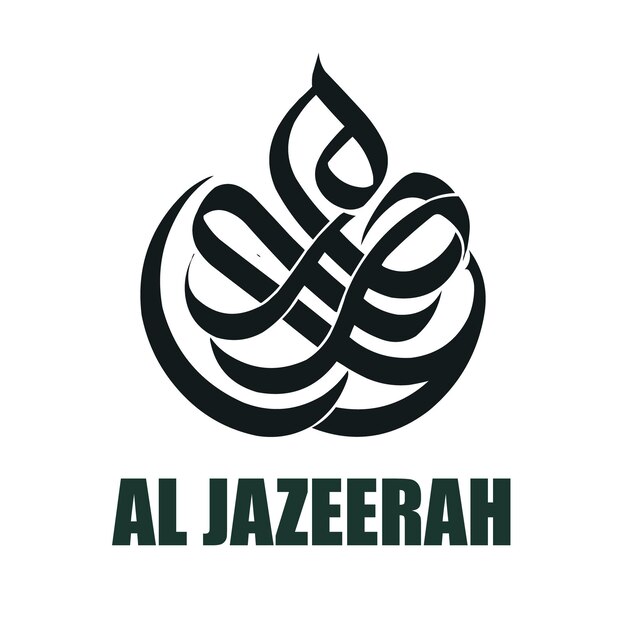 Vektorillustrationen des Aljazeerah-Logos