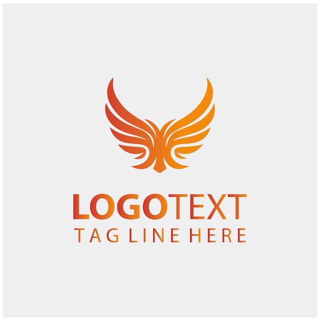 Vektorillustrationen des Logos für mechanische Flügel