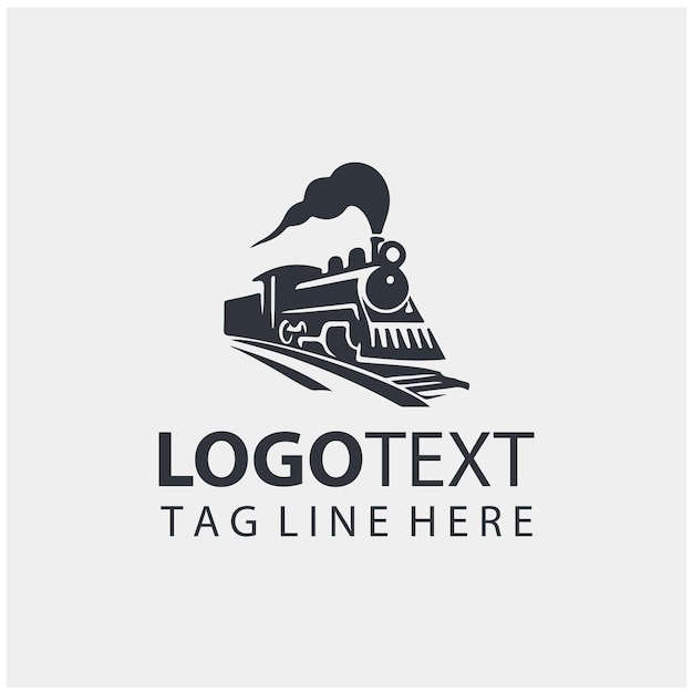 Vektorillustrationen des Zuglogos