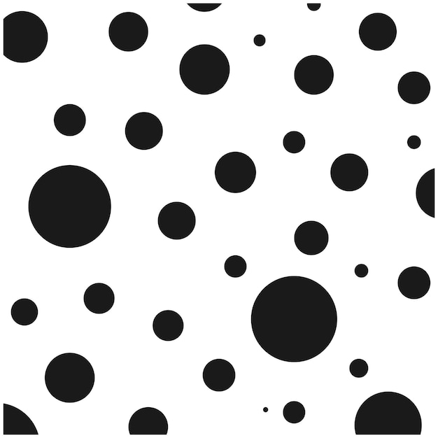 Vektorillustrationsdesign mit Polka-Punkt-Hintergrund