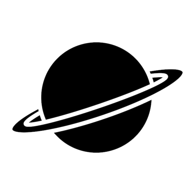 Vektorische Darstellung des Saturns