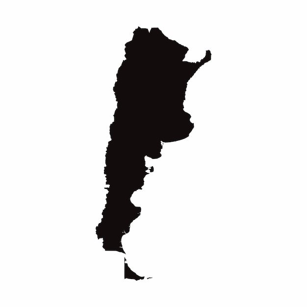 Vektorkarte von Argentinien
