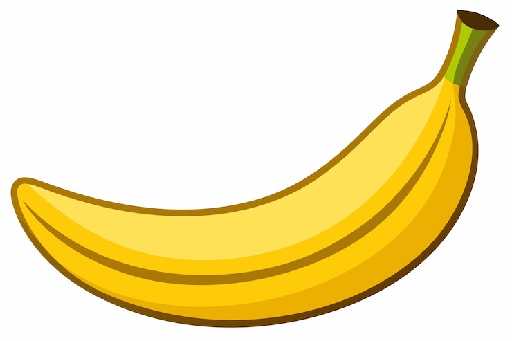 Vektor vektorkunst von bananen auf weißem hintergrund