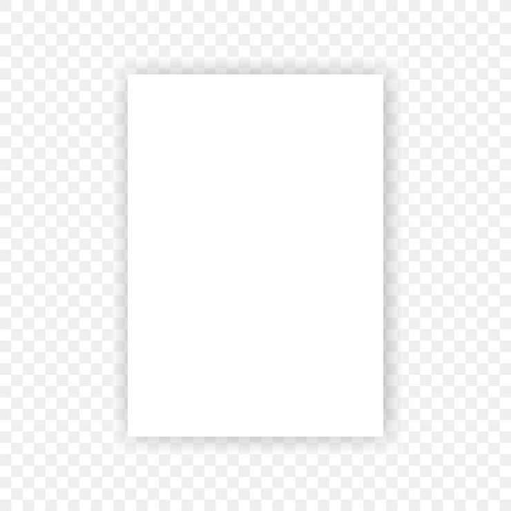 Vektor vektorleerer weißer papierumschlag c4 mit transparentem hintergrund