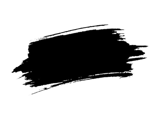Vektormaler Pinsel Spot Handgemalt Hintergrund Tinte Scribble Dab Clipart