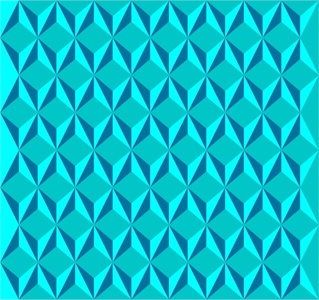 Vektormusterobjekt mit geometrischer Illustration Abstract