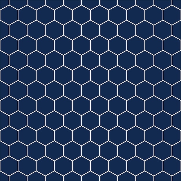 Vektornahtloses geometrisches Muster einfaches Design dekorative Hexagon-Textur