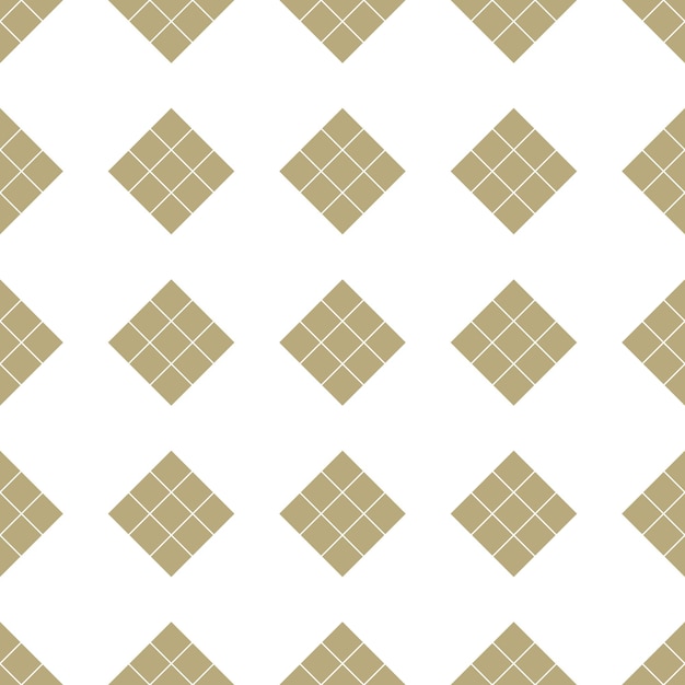 Vektornahtloses geometrisches muster wiederholbarer kachelhintergrund einfache regelmäßige quadratische textur