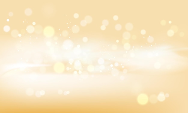 Vektorrealistisches Bokeh-Licht-Tapetendesign