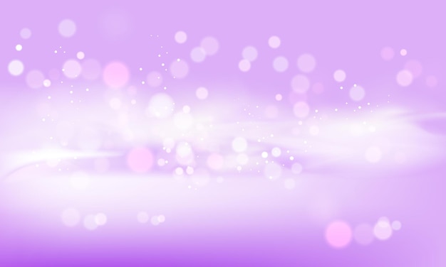 Vektorrealistisches Bokeh-Licht-Tapetendesign
