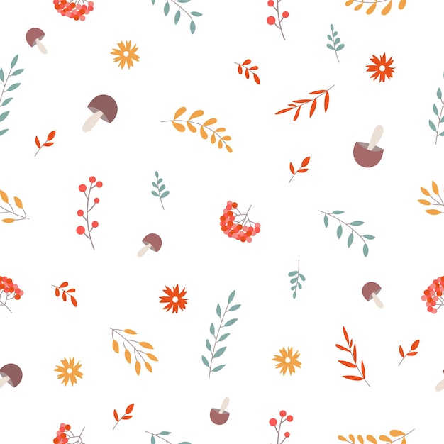 Vektorsammlung von Postkarten mit Tieren, umgeben von einem Pflanzenkranz mit Herbstslogan