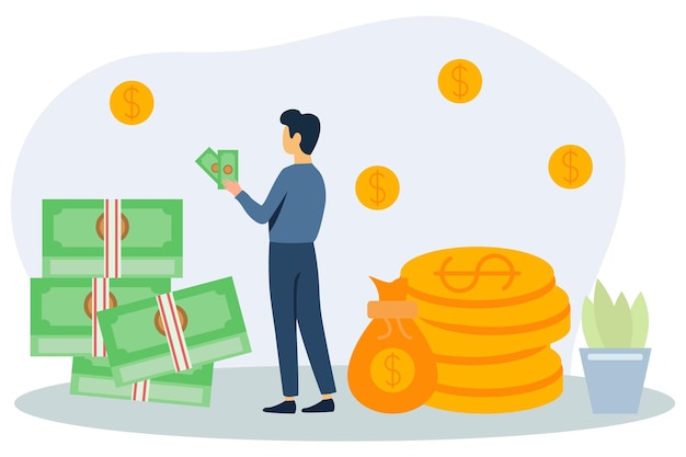 Vektorveranschaulichung des Cash Bundle-Konzepts