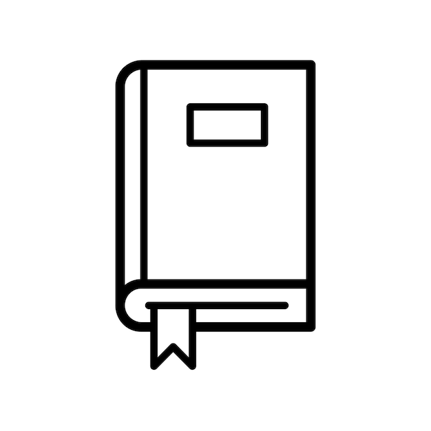 Vektorvorlage für das Lesezeichen-Design