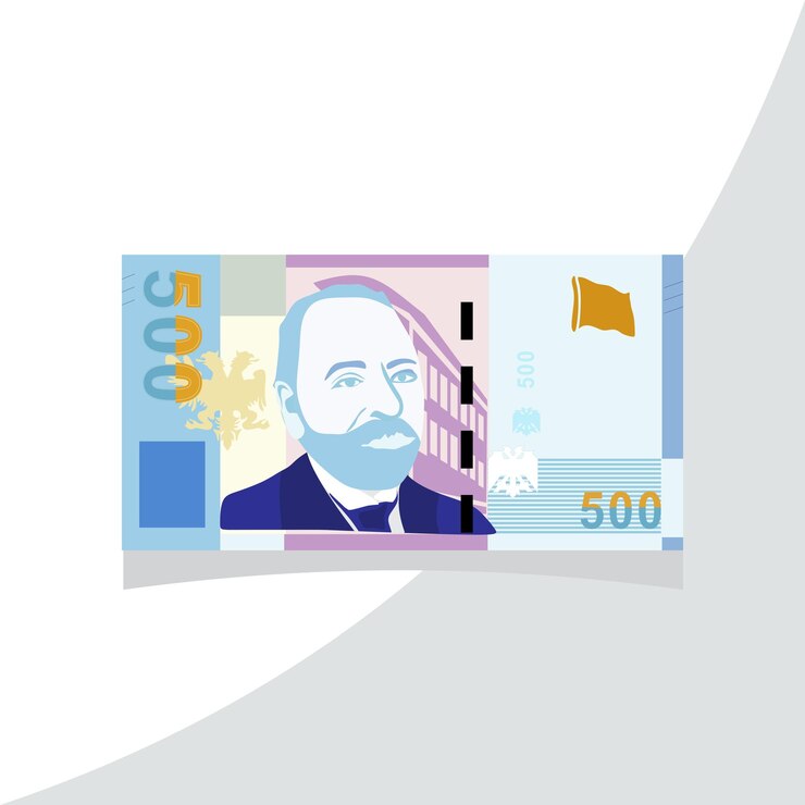 Vektor vektorwährung von algerien 500 banknote algerien währung 500 banknote illustration algeria währung 500 not