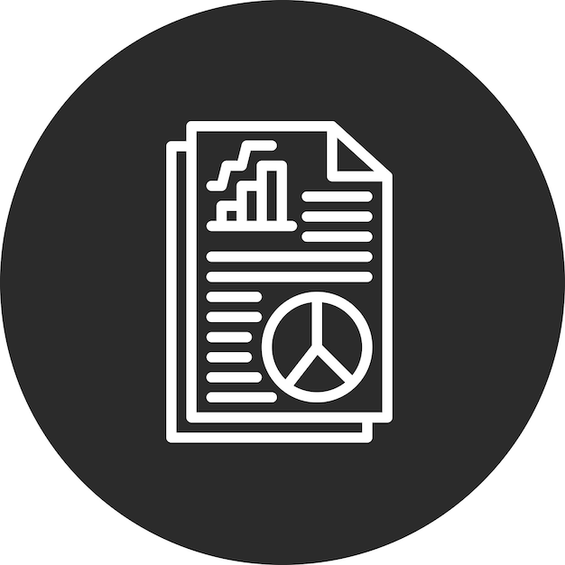 Veranschaulichung des Ikonensets Financial Database Vector Icon