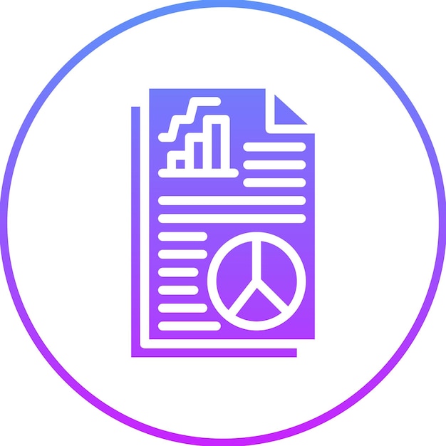 Veranschaulichung des Ikonensets Financial Database Vector Icon