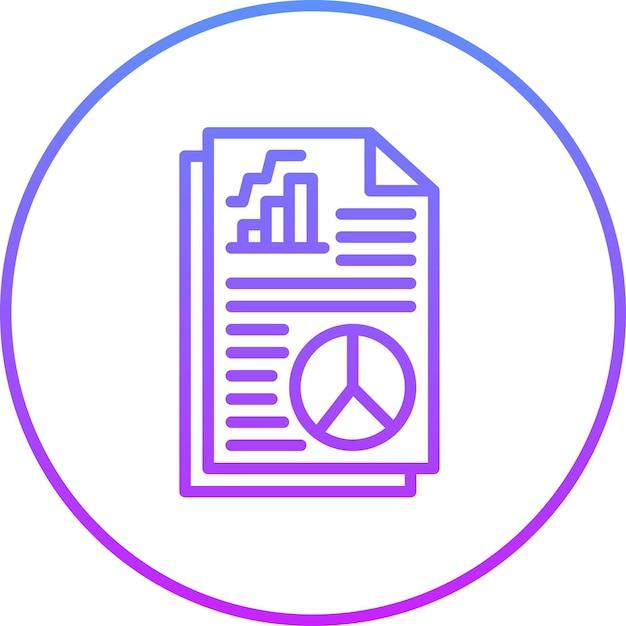 Veranschaulichung des Ikonensets Financial Database Vector Icon