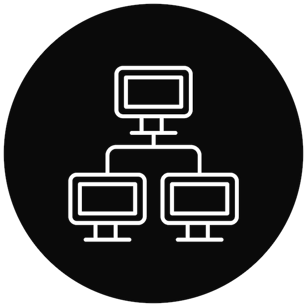 Verbindungs-Icon-Vektor-Bild Kann für Web-Hosting verwendet werden