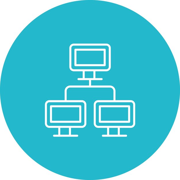 Verbindungs-Icon-Vektor-Bild Kann für Web-Hosting verwendet werden