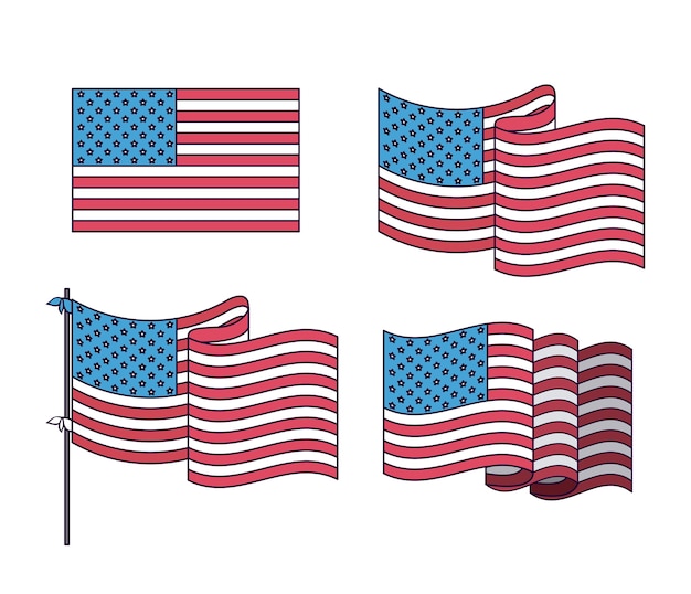 Vereinigte staaten von amerika design