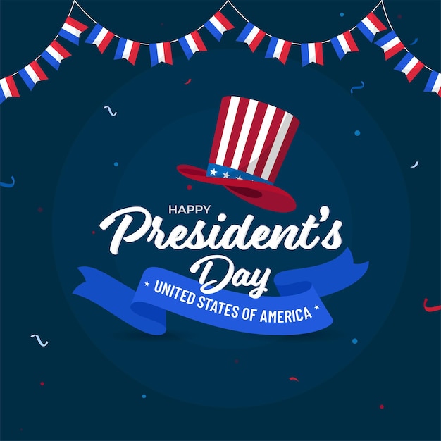 Vereinigte staaten von amerika, president's day concept