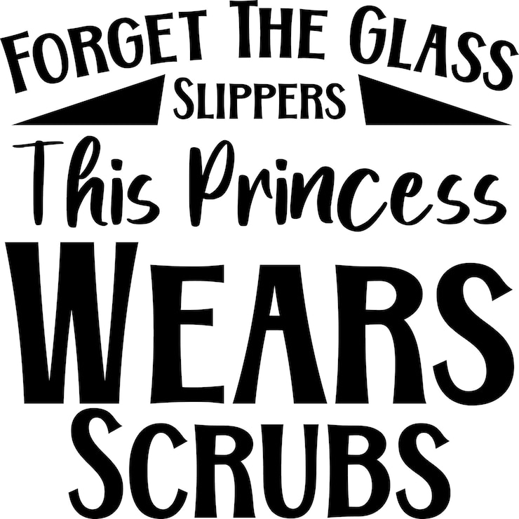 Vektor vergessen sie die glasschuhe, diese prinzessin trägt einen schlafanzug.