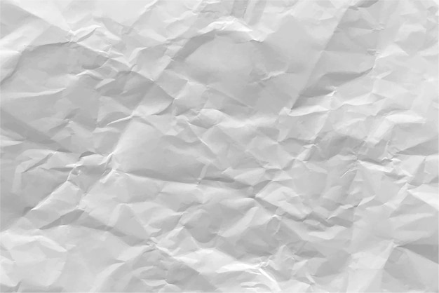 Verkrümmtes leeres Papier mit Falten