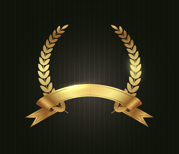 Verleihung des goldenen Lorbeerkranzes.