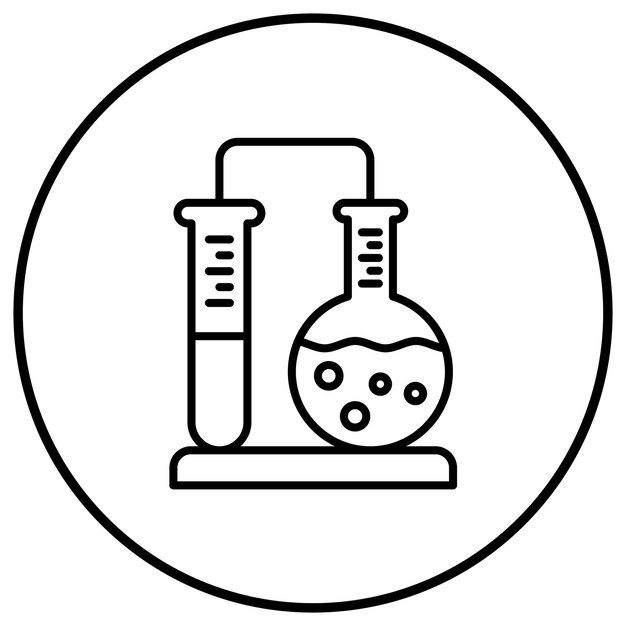 Vektor vermischung von chemischen vektorbildern kann für die chemie verwendet werden