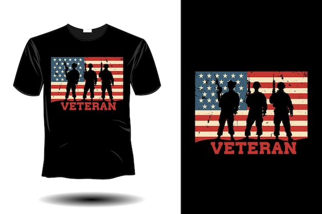 Veteranenmodell Retro-Vintage-Design