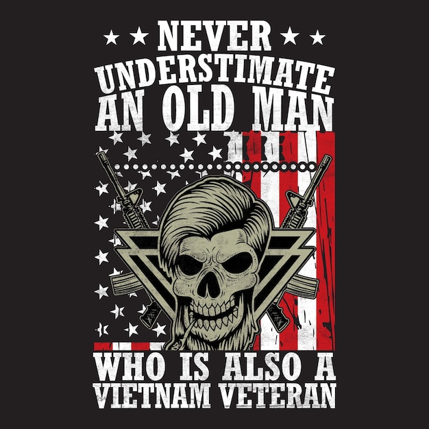 Vektor veterans day t-shirt-design