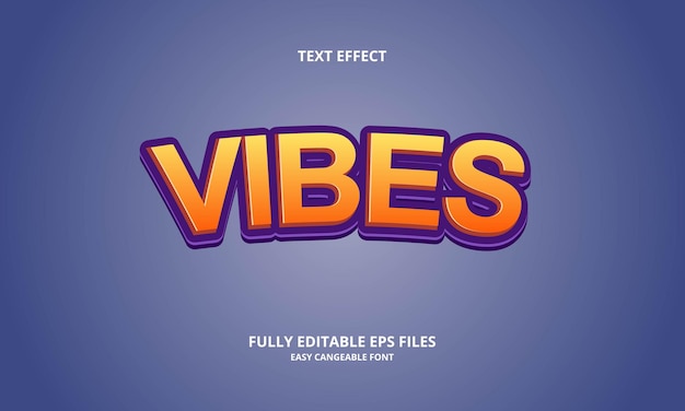 Vibes Texteffekt