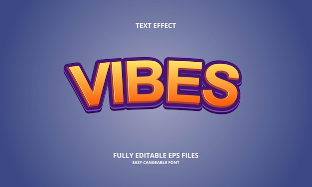 Vibes texteffekt