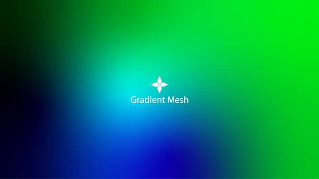 Vibrant Gradient Mesh Abbildung