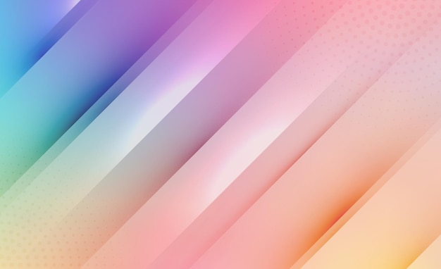 Vibrant Regenbogen-Gradient-Vektor-Hintergrund
