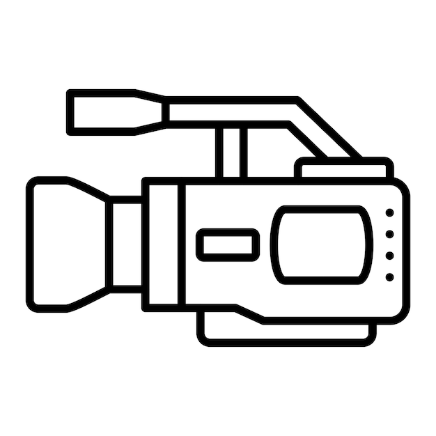 Vektor video camera icon