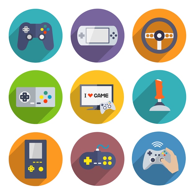 Video games controller elemente festgelegt