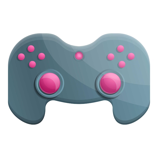 Videospiel-Joystick-Symbol Karikatur von Videospielstick-Vektor-Symbole für Webdesign, isoliert auf weißem Hintergrund